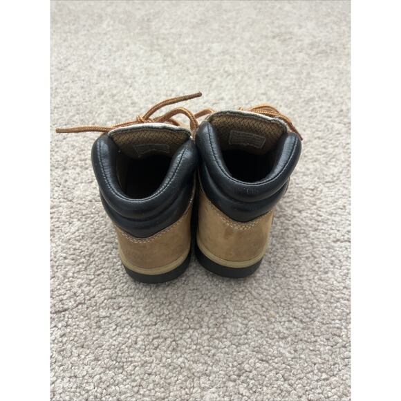 Toddler Boys Timberland Tan Boots Size 8 - Picture 4 of 5